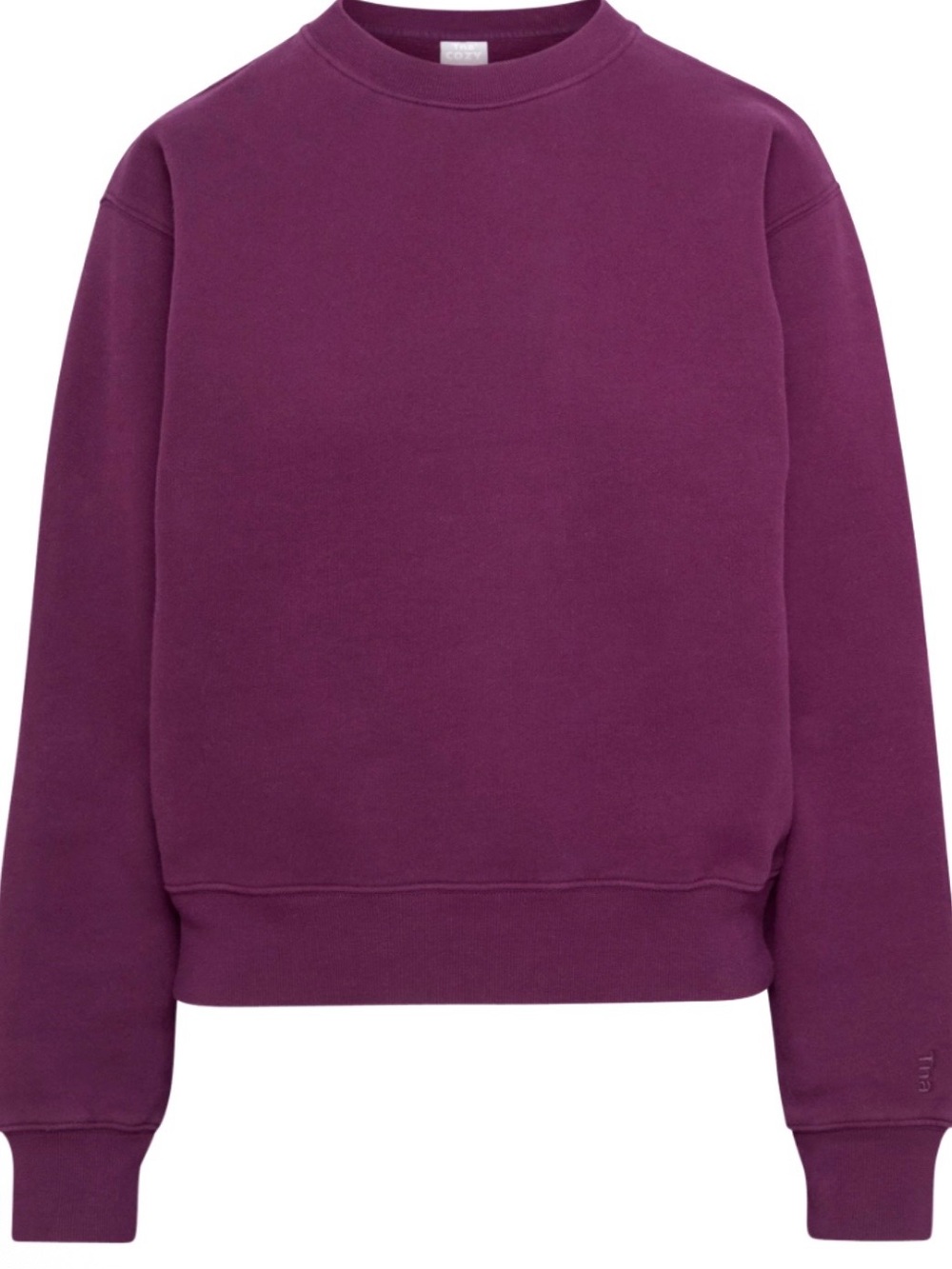 Crewneck Sweatshirt - Aritzia Wine Pink
